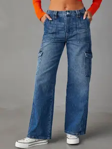 The Roadster Lifestyle Co Women Slim-Fit Mid Rise Jeans