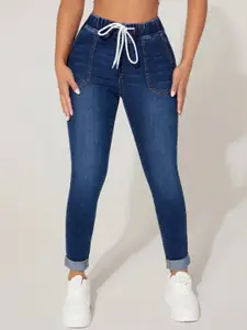 The Roadster Lifestyle Co. Women Cotton Slim-Fit Jeans