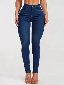 The Roadster Lifestyle Co Women Slim-Fit Mid-Rise Jeans