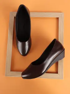 Picktoes Work Wedge Pumps