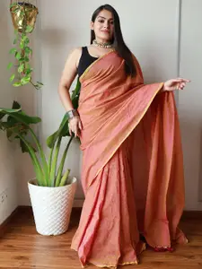 Anouk Pure Cotton Khadi Saree
