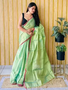Anouk Woven Design Tissue Saree