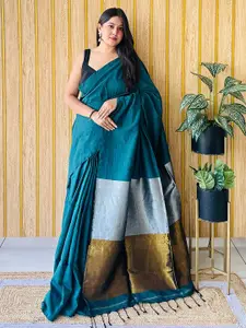 Anouk Colourblocked Pure Cotton Saree