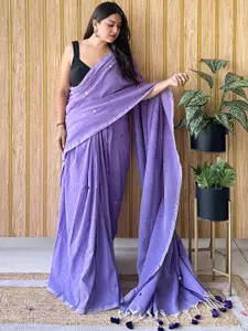 Anouk Pure Cotton Khadi Saree
