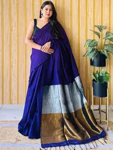 Anouk Women Pure Cotton Khadi Saree