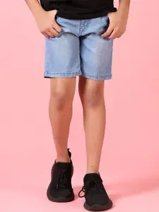 V-Mart Boys Washed Denim Shorts