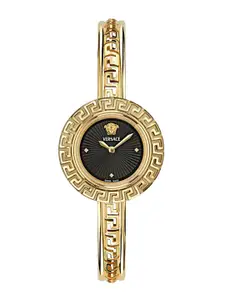 Versace Women Embellished Round Dial Bracelet Style Straps Analogue Watch VE8C00524