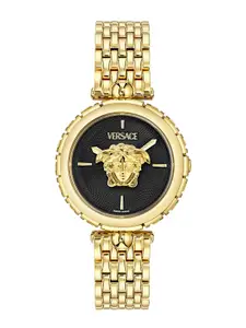 Versace Women Dial & Stainless Steel Bracelet Style Straps Analogue Watch VE9D00424