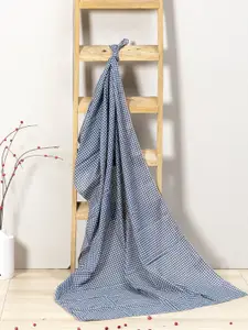 Contrast Living Women Checked Printed Scarf