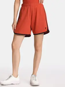 Rosaline by Zivame Women High-Rise Sports Shorts