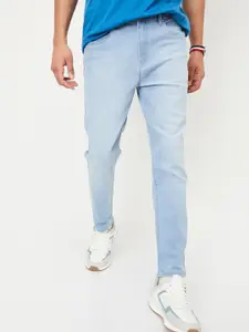 max Men Low Distress Heavy Fade Jeans