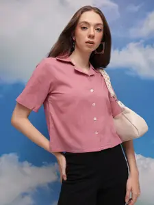 CORSICA Women Pure Cotton Casual Shirt