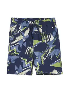 Fame Forever by Lifestyle Boys Printed Knee Length Mid-Rise Shorts