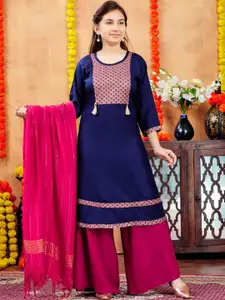 Aarika Girls Ethnic Motifs Printed Kurta