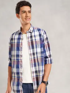Nautica Classic Fit Checked Casual Shirt