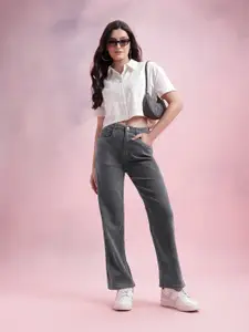 DressBerry Women Straight Fit Jeans