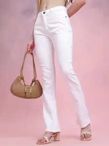 DressBerry Women Bootcut Mid-Rise Stretchable Jeans