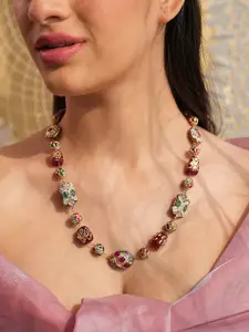 Binnis Wardrobe Gold-Plated Beaded Necklace