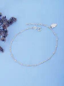 VANBELLE Rhodium-Plated 925 Sterling Silver Anklet