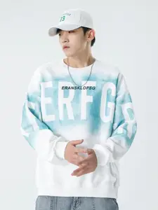 HERE&NOW Men Printed Sweatshirt