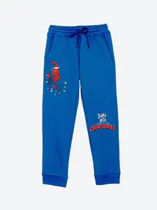 YK Marvel Boys Printed Mid Rise Joggers