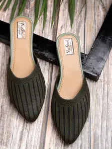 NATSHUZ Women Mules Flats