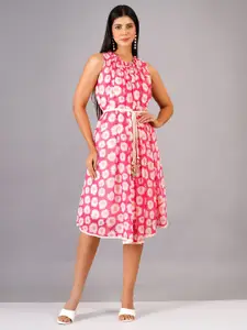 BAESD Women Fit & Flare Midi Dress