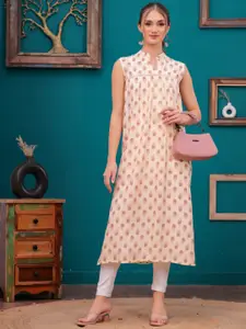 BAESD Women Printed Sleeveless Kurta