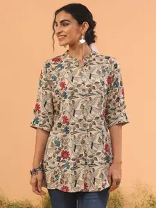 ARAVALII Women Floral Printed Kurti