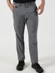 Thomas Scott Men Smart Mid-Rise Regular Fit Trousers