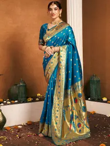 KALINI Woven Design Paithani Saree