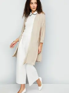 max Longline Straight Open Front Shrug