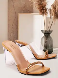 madam glorious Women Embellished Party Stiletto Sandals