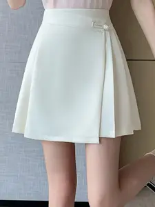 StyleCast Women Flared Mini Skirt