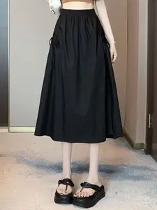 StyleCast Women Flared Knee Length Skirt