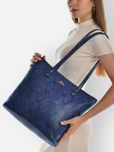Lavie Python Pavo Women Large Vertical Tote Handbag