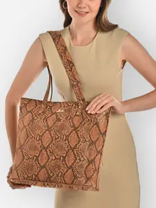 Lavie Python Pavo Women Large Vertical Tote Handbag