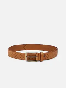 Van Heusen Men Textured Leather Belt