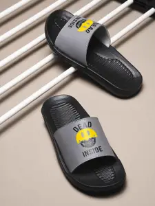 PERY PAO Men Printed Sliders