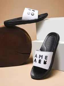 PERY PAO Men Printed Sliders