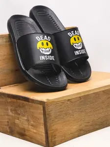 PERY PAO Men Printed Sliders