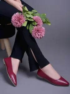 Shoetopia Women Pointed Toe Ballerinas Flats