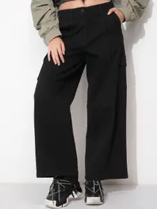 Tokyo Talkies Women Cargo Stretchable Jeans