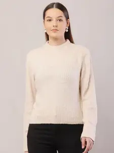 NoBarr Women Ribbed Pullover Sweaters