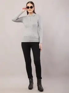 NoBarr Women Ribbed Pullover Sweaters