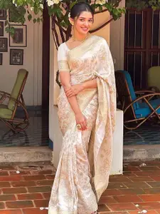 KALINI Woven Design Zari Banarasi Saree
