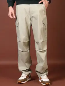 V-Mart Men Regular Fit Cotton Cargos