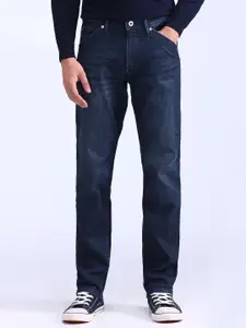 Flying Machine Men Straight Fit Light Fade Stretchable Jeans