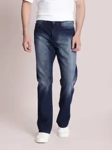 Bene Kleed Men Bootcut Low Distress Heavy Fade Jeans
