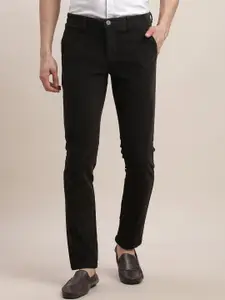 Turtle Men Relaxed Tapered Fit Chinos Trousers